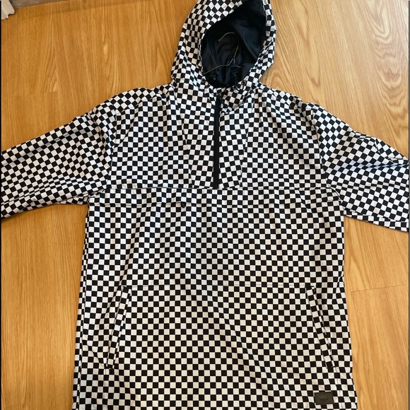 Vans checkerboard windbreaker 
